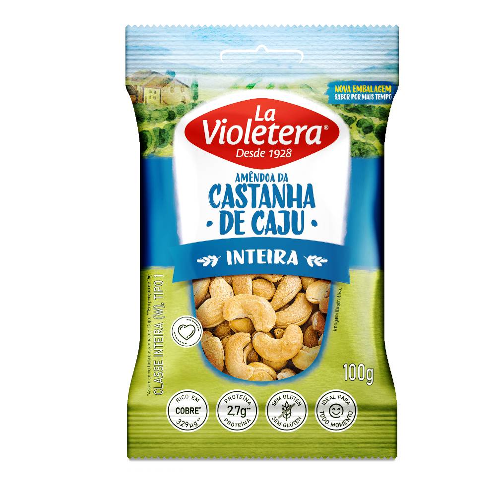 Castanha De Caju La Violetera 100G