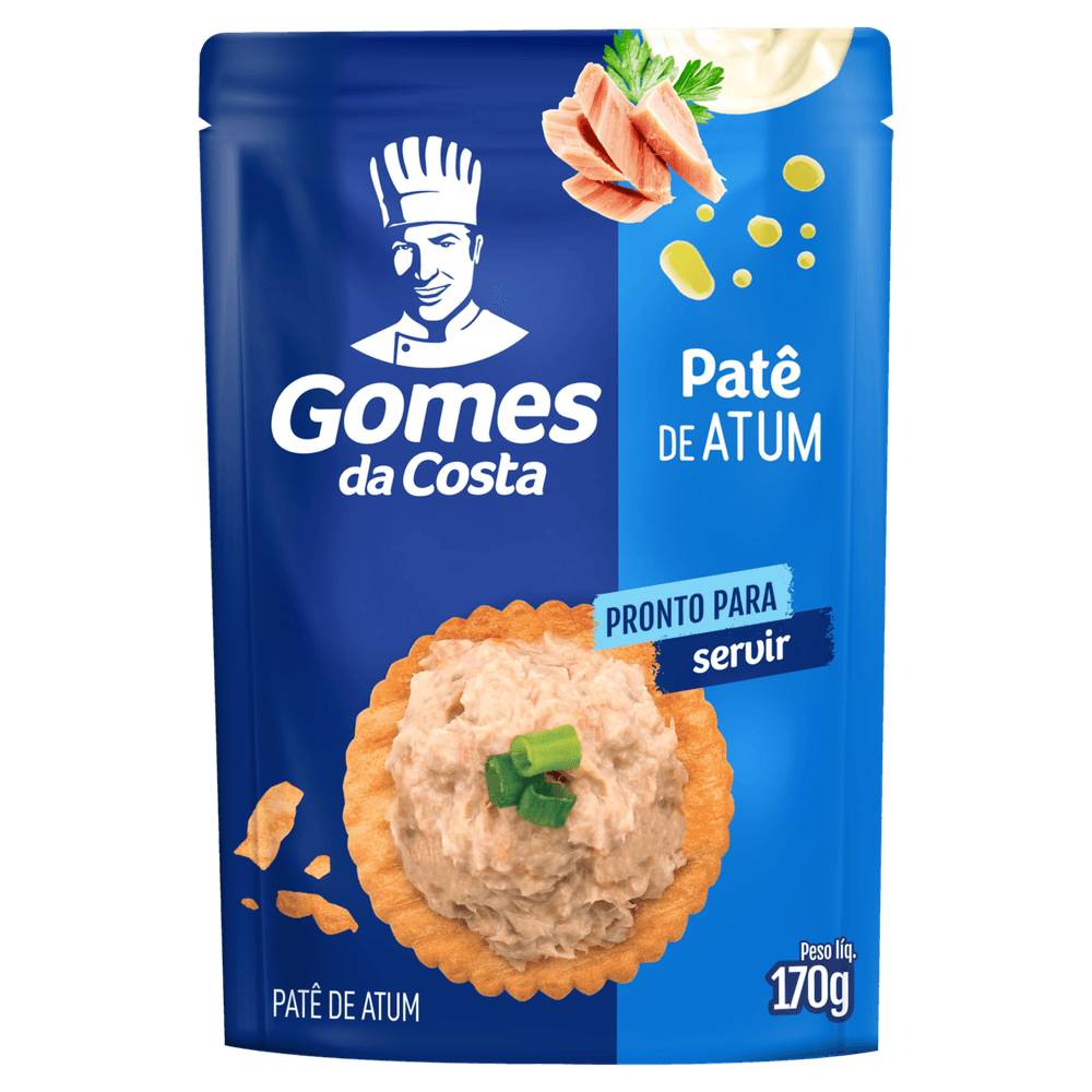 Patê De Atum Gomes Da Costa 170G