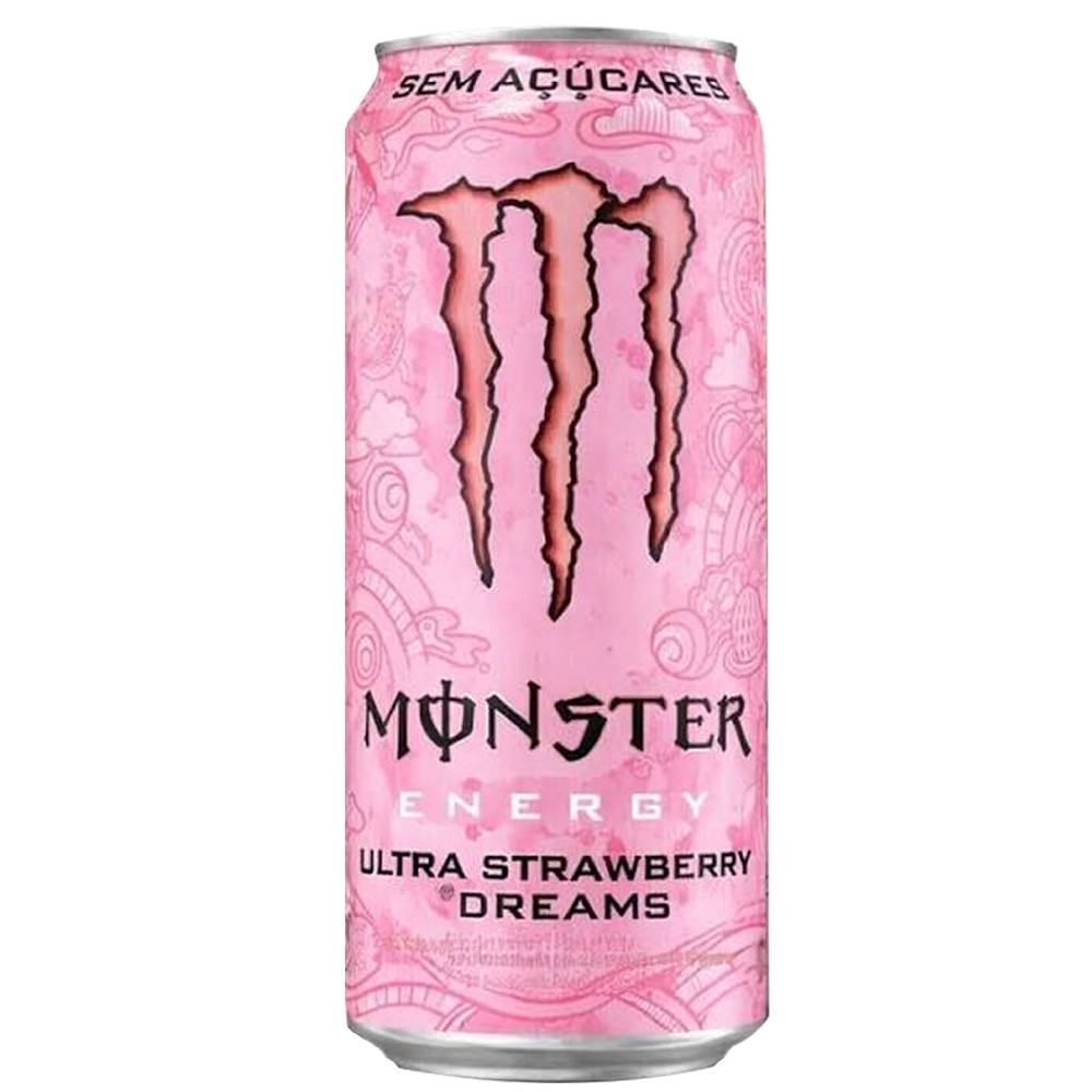 Energético Energy Ultra Strawberry Dreams Monster Lata 473Ml